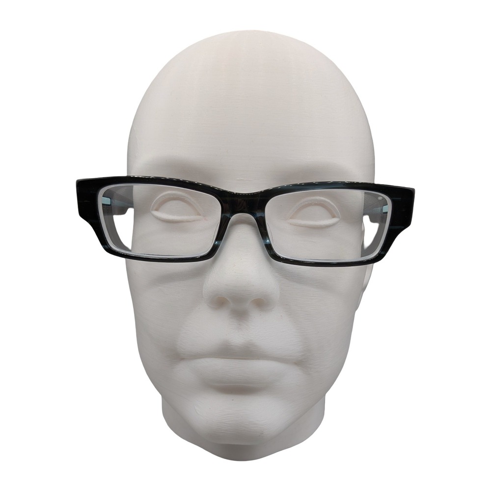 Bevel Get 2 Hell BZ 54-17 Eyeglasses Black Blue Rectangular Frames Japan